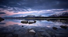 New zealand, lake takepo, mountains — Where does fat loss occur first medically?